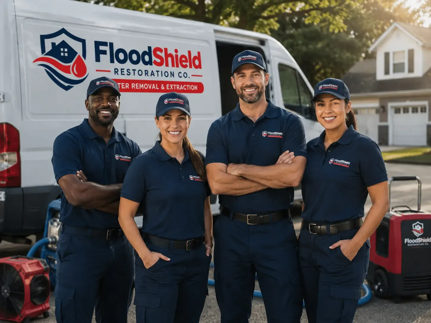 Flood Damage Restoration company in Church Point, LA